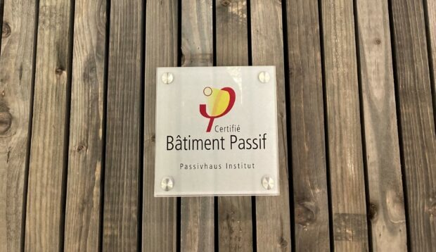 plaque passivhaus