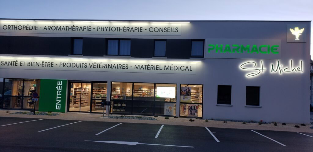Construction pharmacie St Hilaire du Harcouet