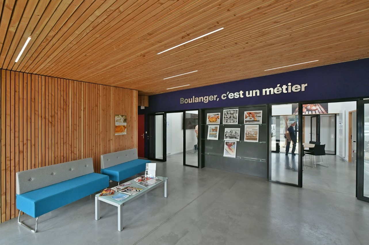 construction bureaux Fédération boulangerie Bruz