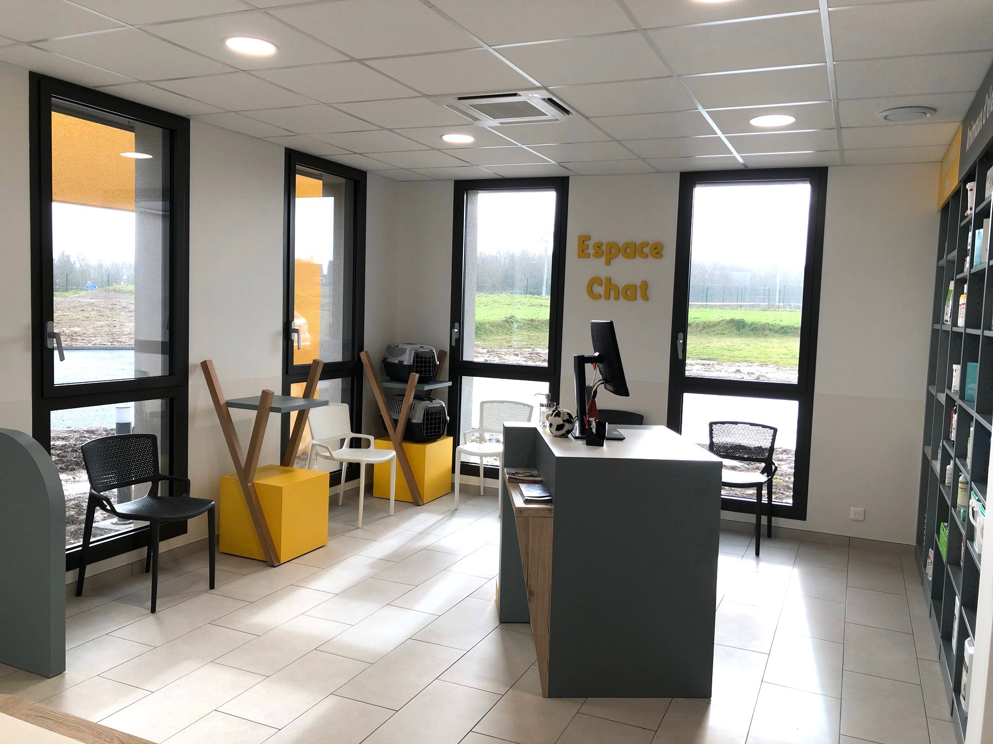 construction clinique vétérinaire à Coulvains