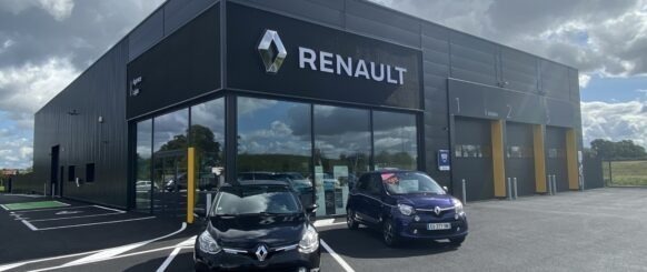 Construction garage Renault Châteaubourg