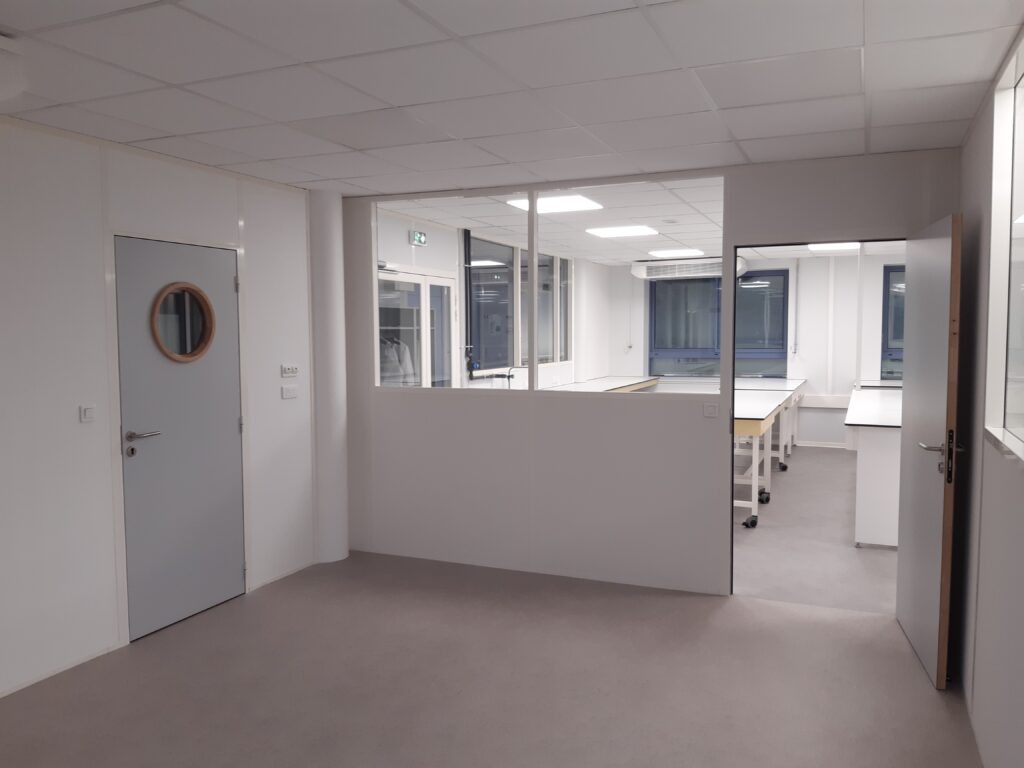aménagement laboratoire