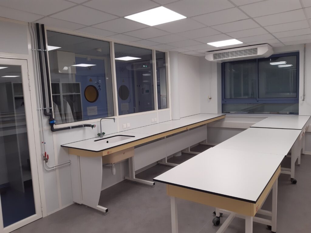 aménagement laboratoire