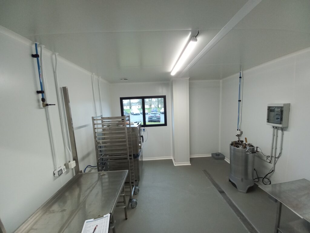 Construction laboratoire à Romillé