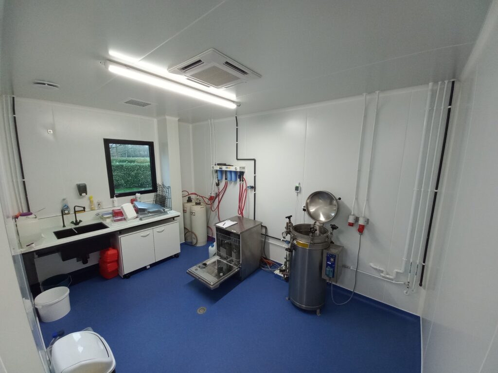 Construction laboratoire à Romillé