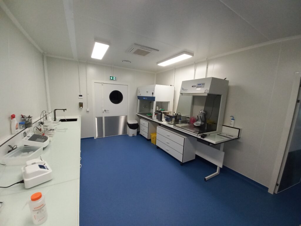 Construction laboratoire à Romillé