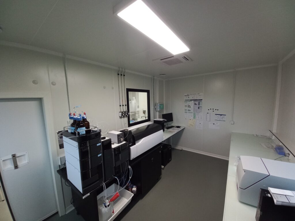 Construction laboratoire à Romillé