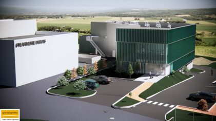 Construction laboratoires à Ciron