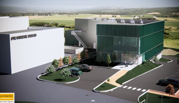 Construction laboratoires à Ciron