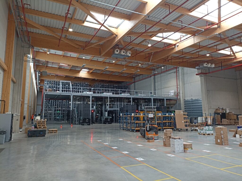 Extension d'un centre logistique